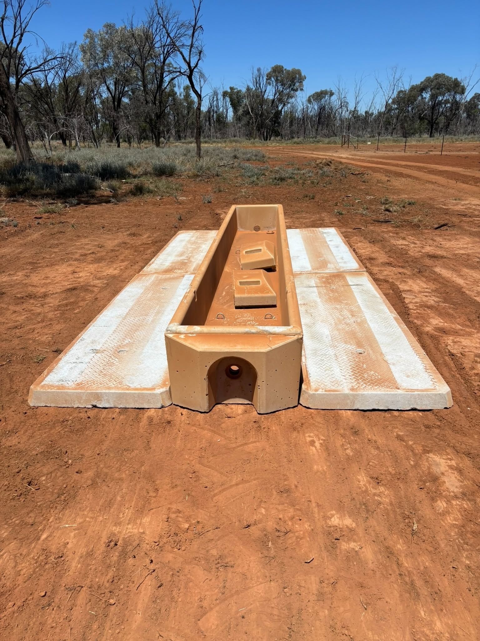 Orange Water Trough in NSW