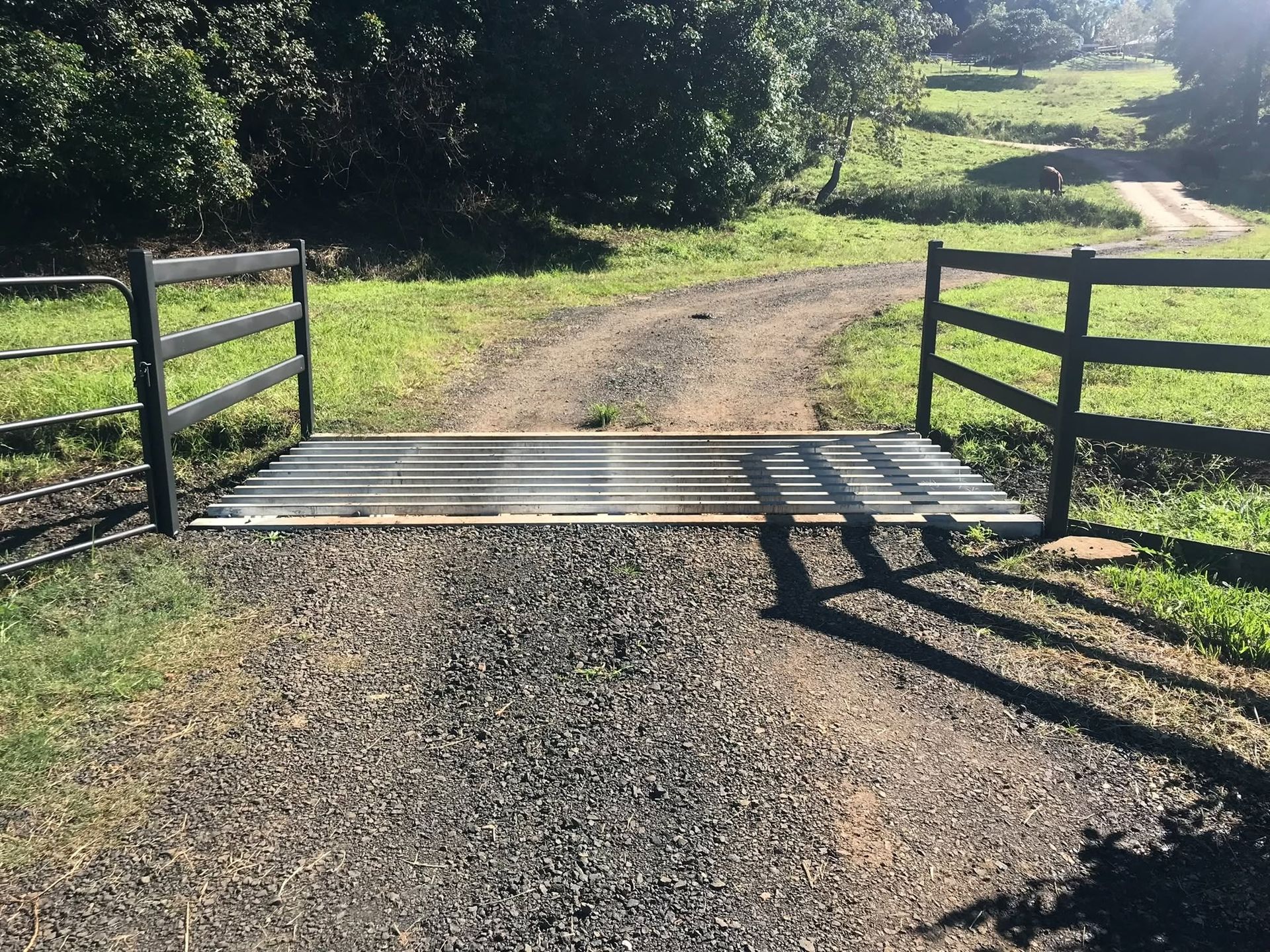 Silver Cattle Grid in NSW and QLD