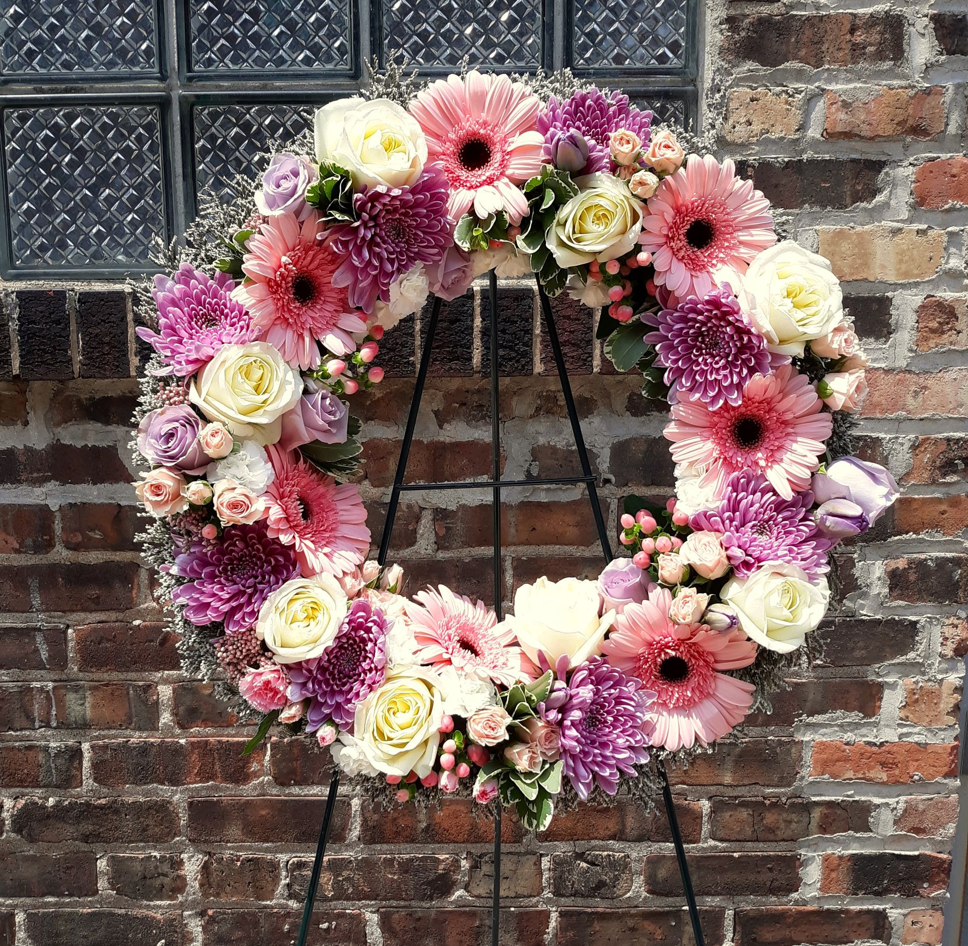 Sympathy Floral Arrangement Sisters Squared Florist