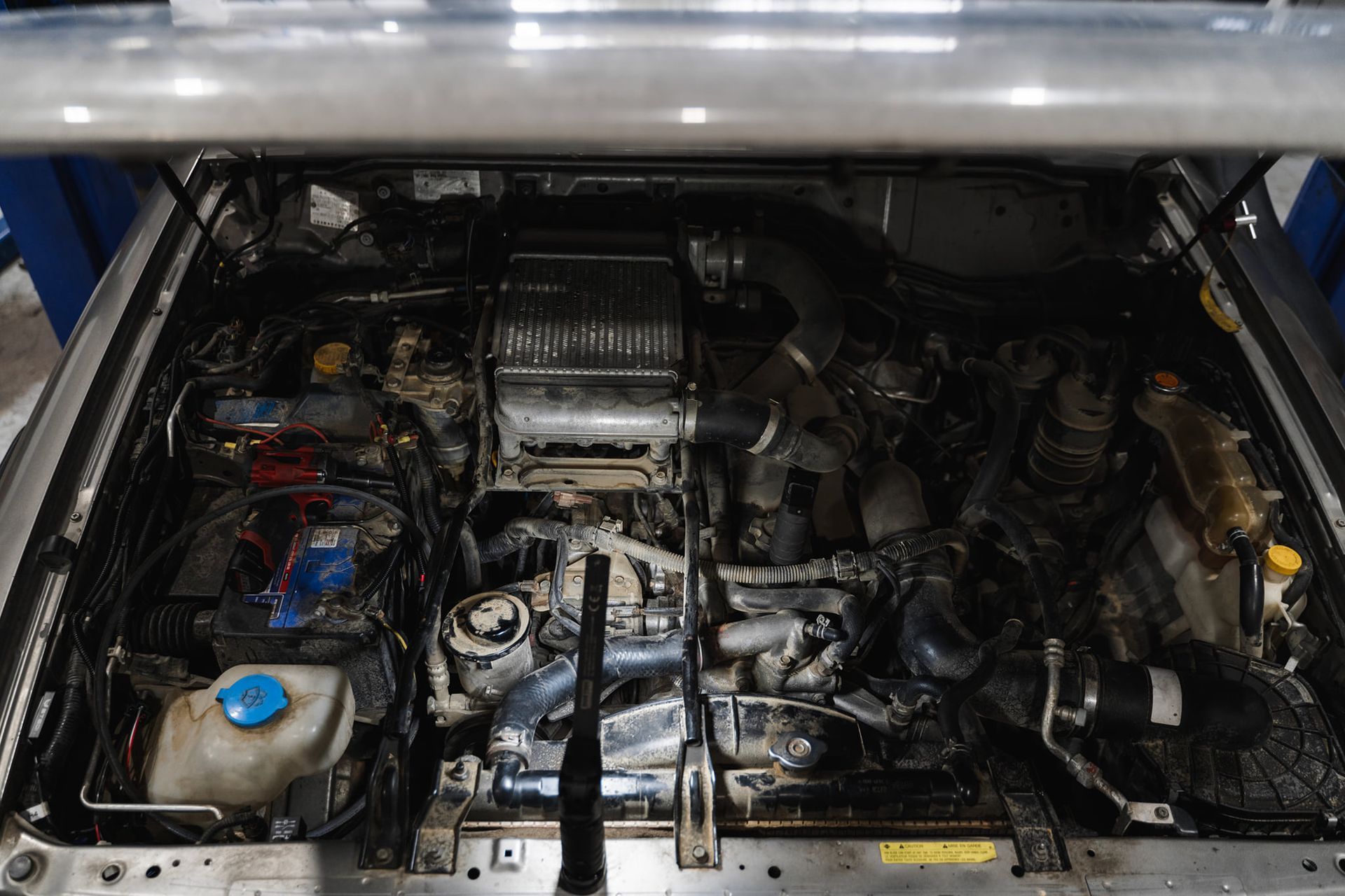 Car Engine Bay Viewed from Above — Gardiner Automotive & Performance in Rutherford, NSW