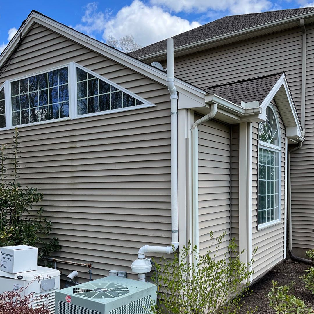 Discreet installation of a radon mitigation system