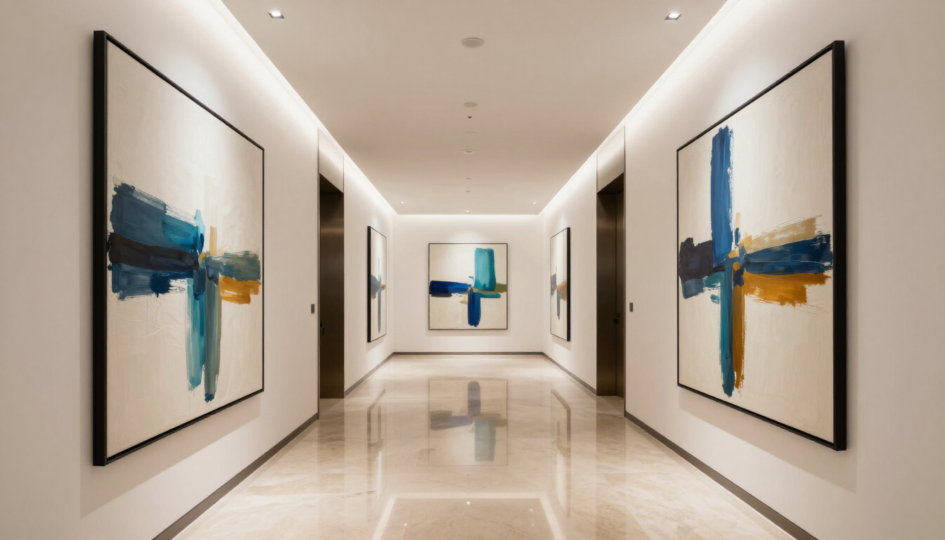 Contemporary hotel art