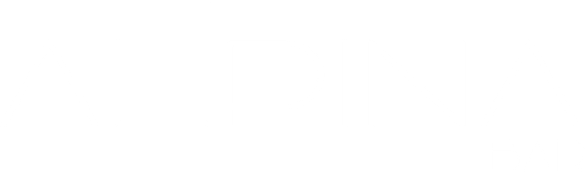 White horizontal bar centered on a light gray background