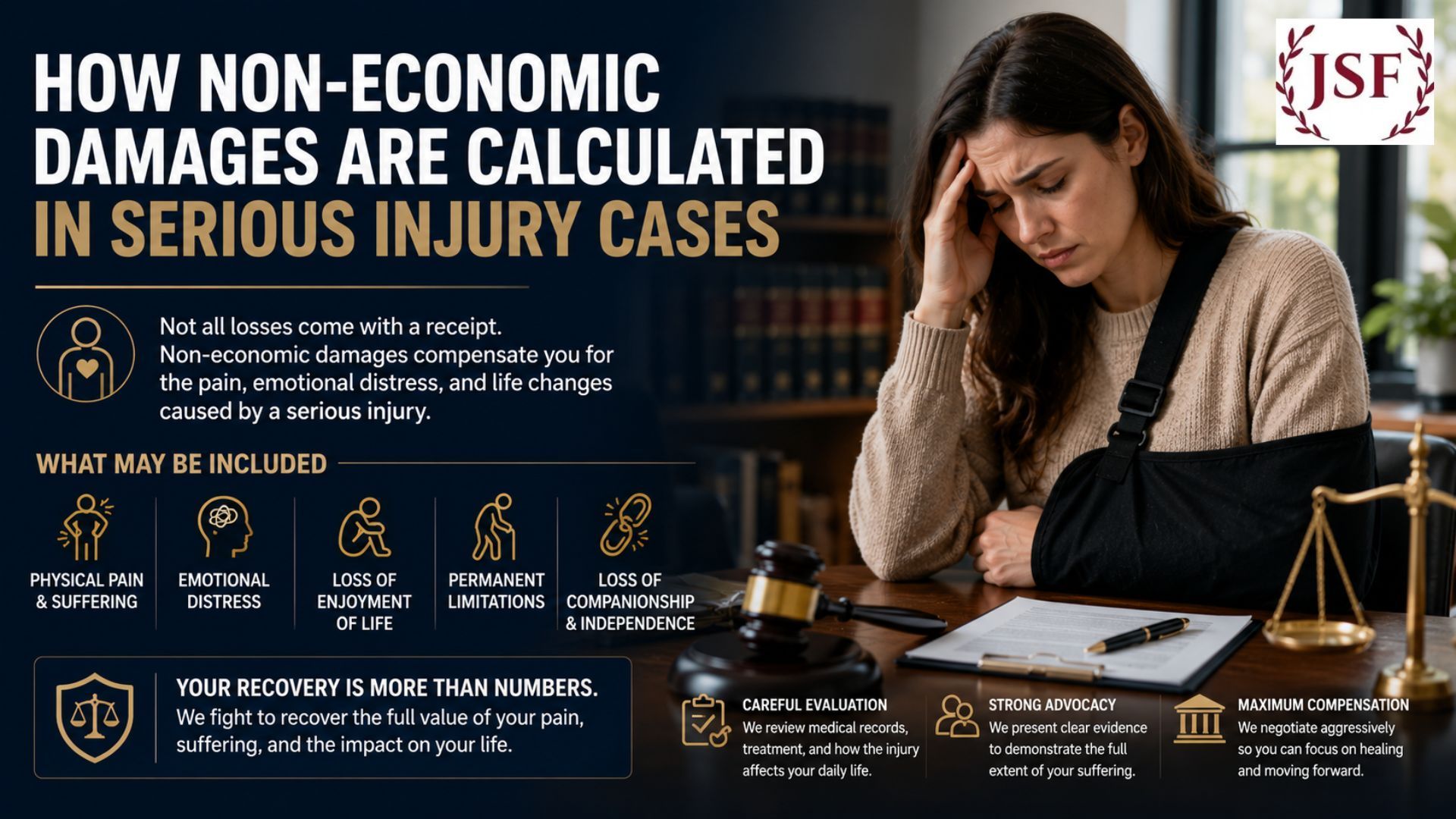 How Do Attorneys Estimate Non-Economic Damages in Serious Personal Injury Cases