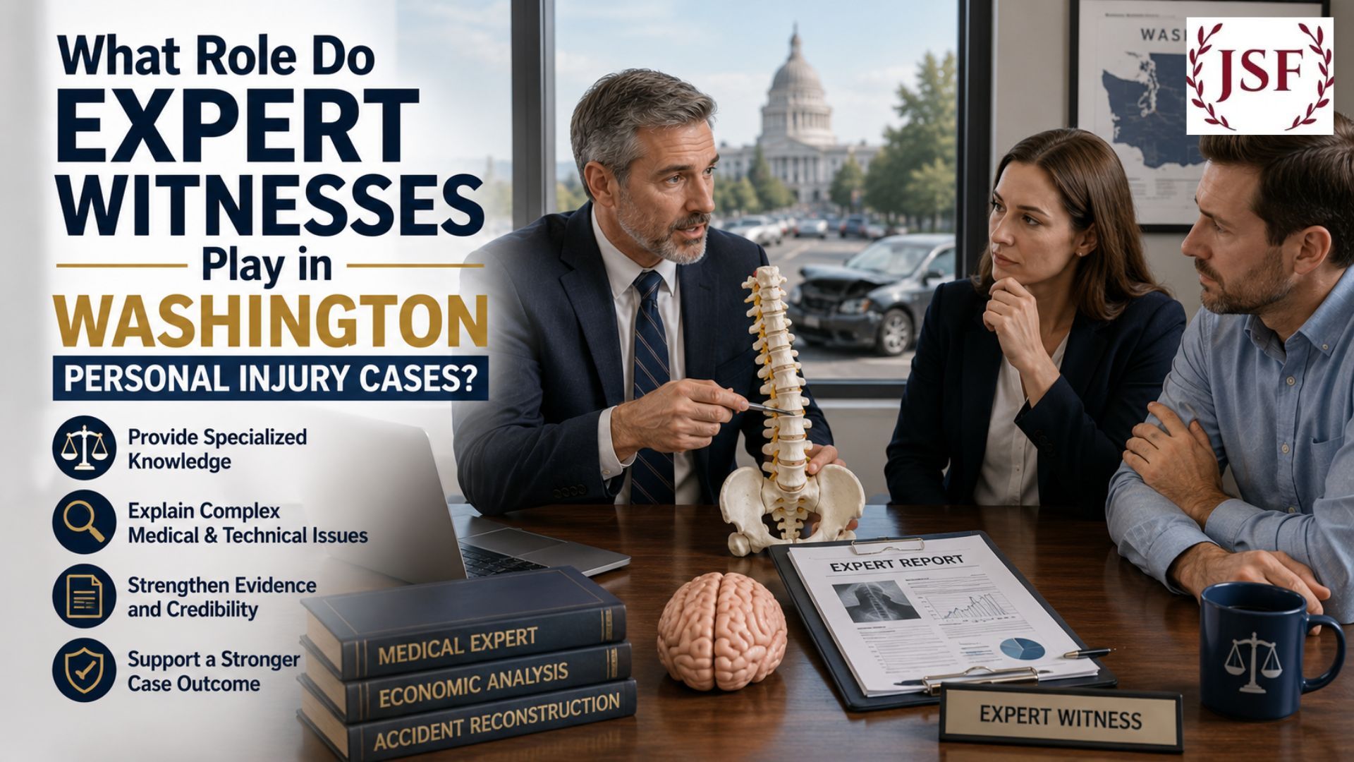 What Role Do Expert Witnesses Play in Washington Personal Injury Cases