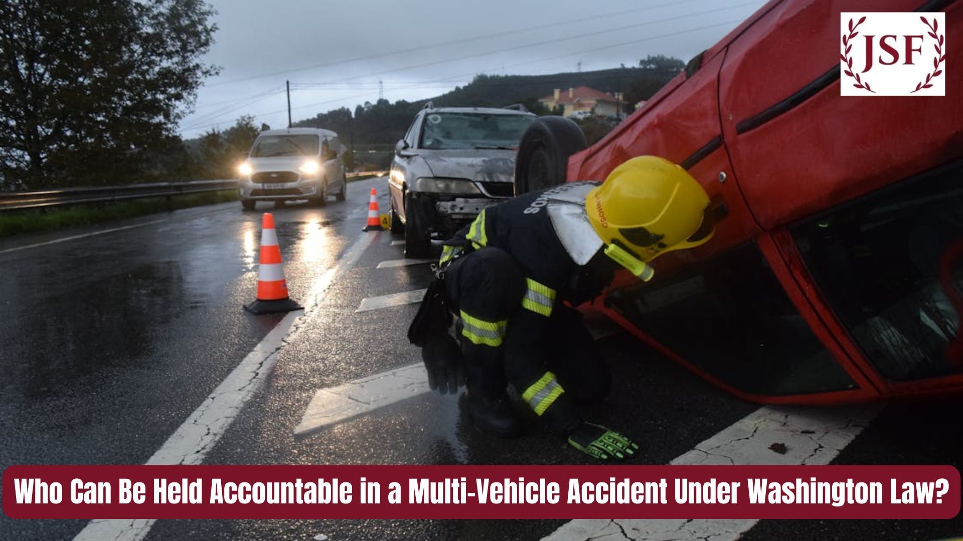 Who Can Be Held Accountable in a Multi-Vehicle Accident Under Washington Law