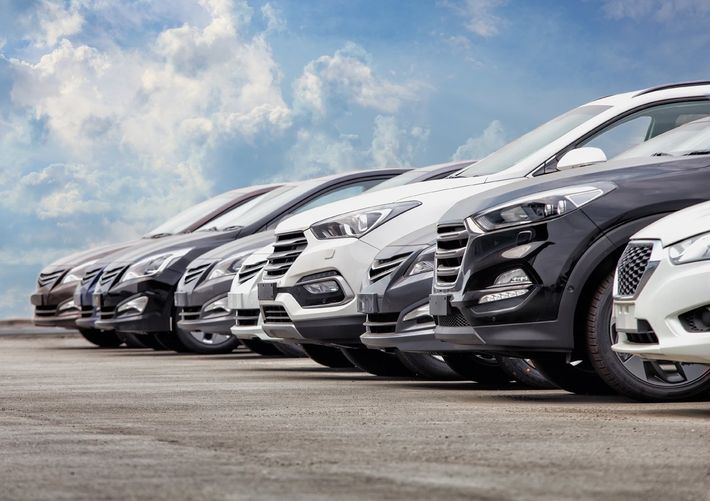 Vehicles Lined Up in a Row | Champs Auto Care & Tire Center