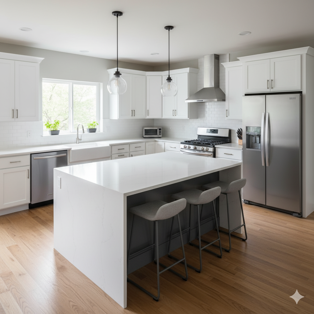 beautiful newly remodeled kitchen