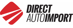Red and white abstract logo next to