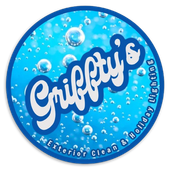 A logo for griffin 's exterior clean and holiday lighting