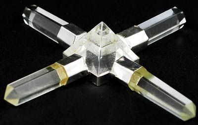 Clear Quartz Pyramid Generator