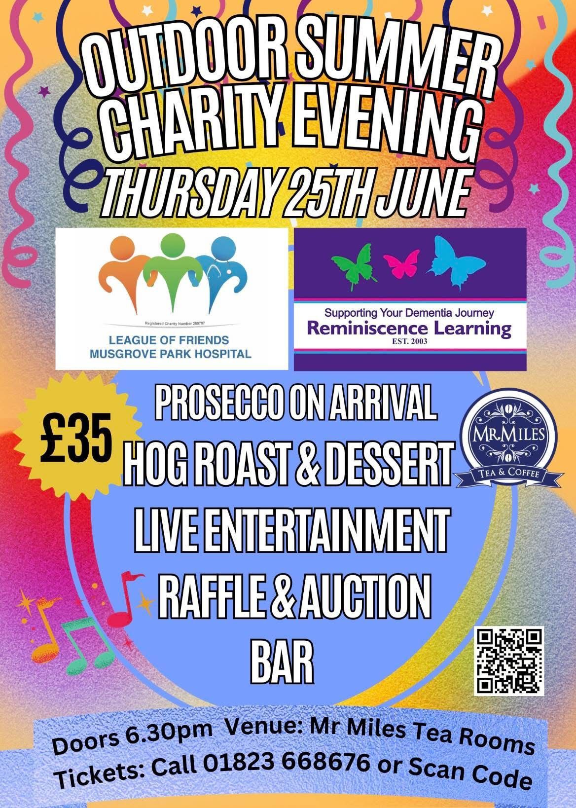 CHARITY EVENING POSTER