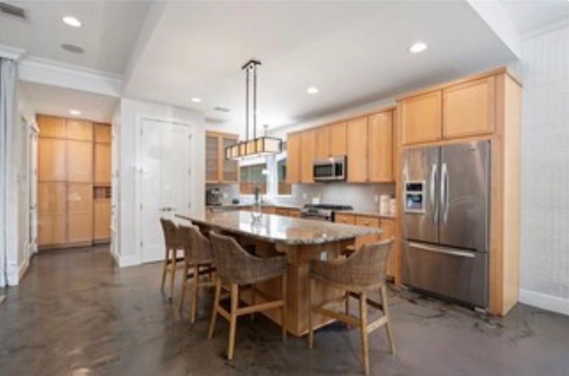 Rosedale Austin kitchen before remodel with dated cabinets and countertops
