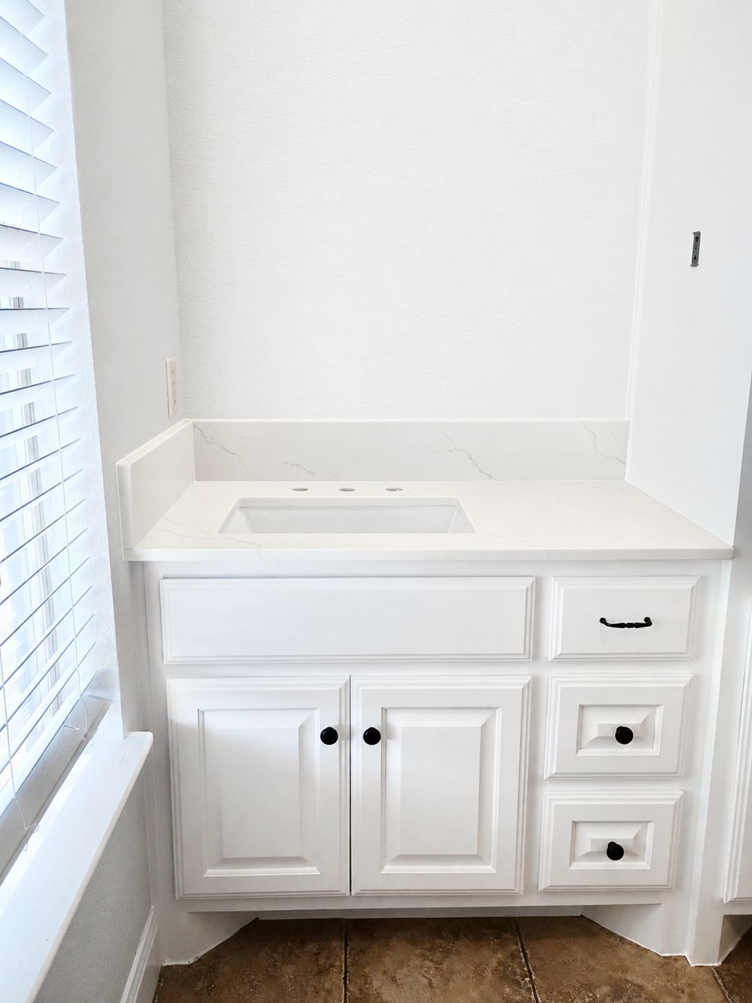 Guest bathroom remodel in Liberty Hill completed before the homeowner returned for a kitchen remodel