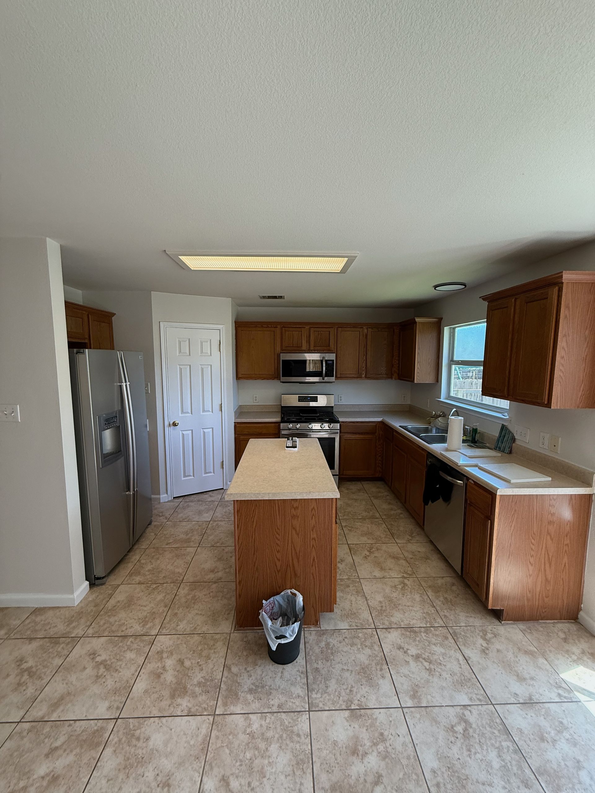 Northwest Austin kitchen remodel in Avery Ranch before new cabinet installation