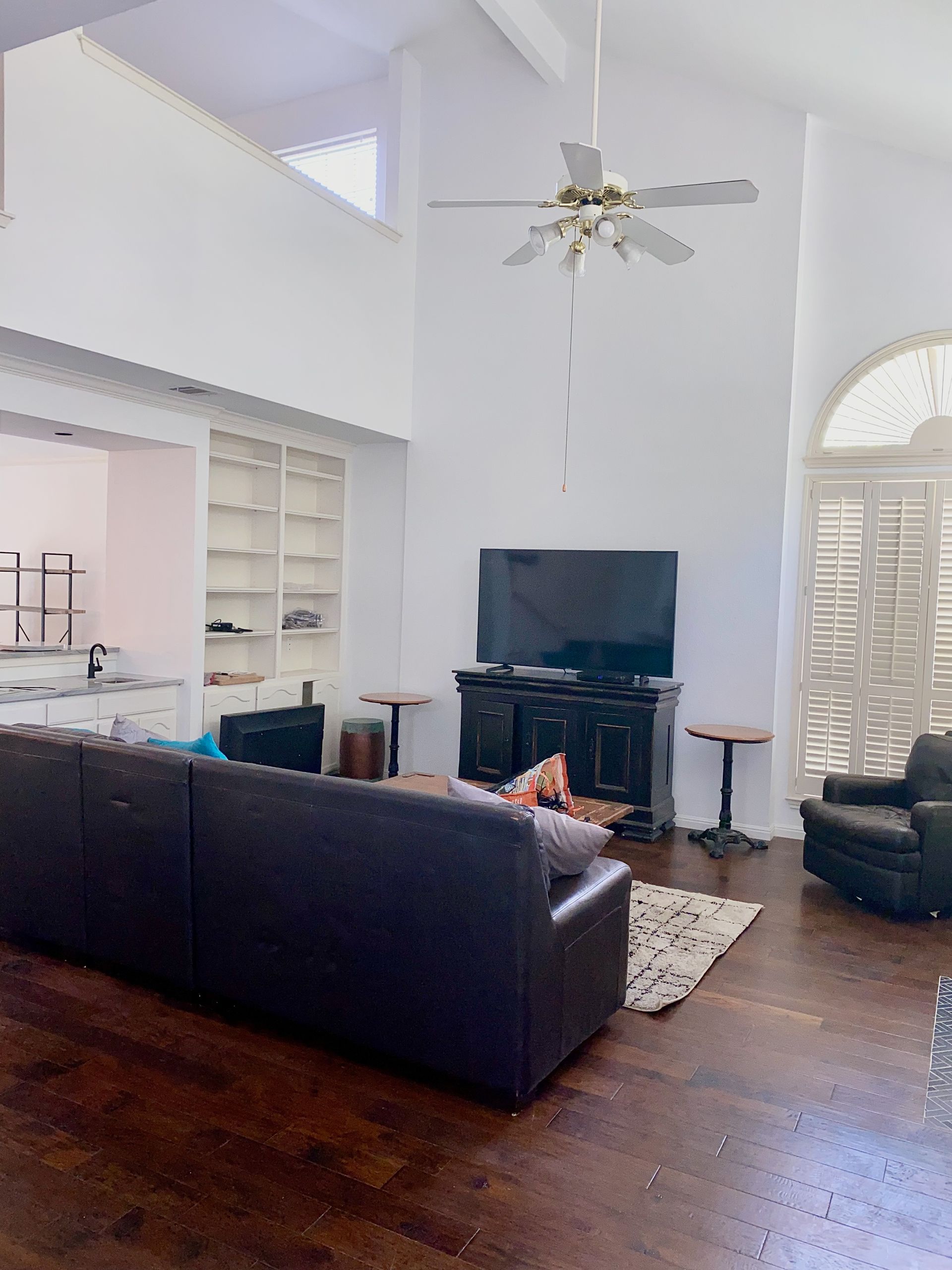 Interior painting project in West Lake Hills completed before the homeowner returned for a kitchen remodel