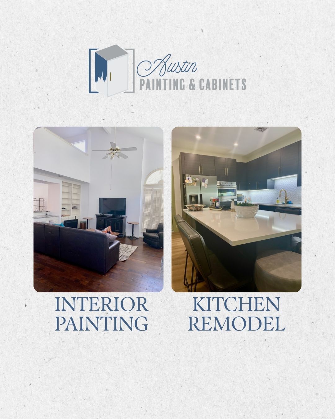 Repeat client project in Westlake featuring Interior Painting and Kitchen Remodeling