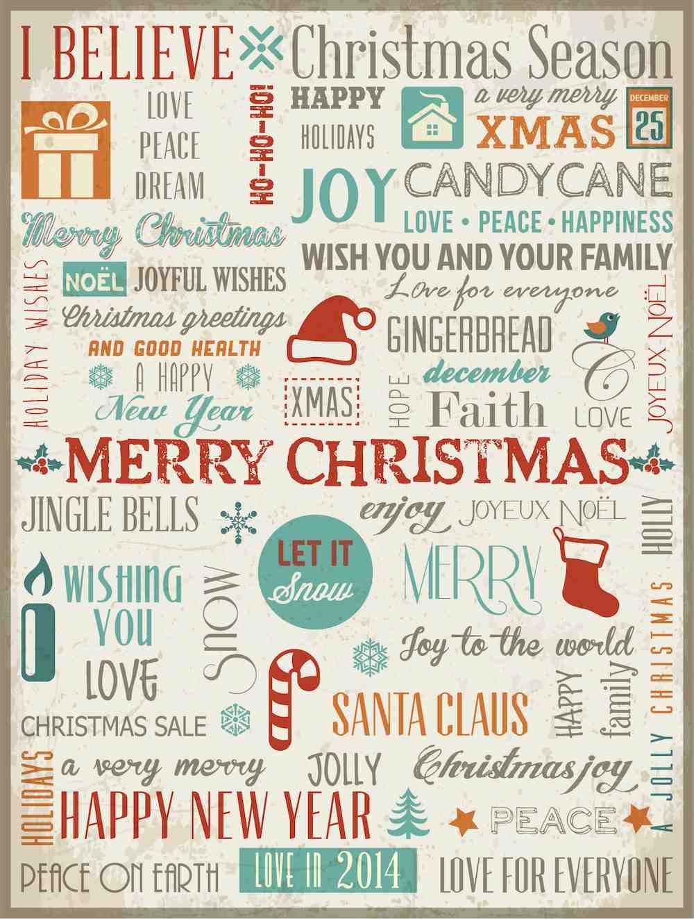 A Poster That Says I Believe Christmas Season — Pat McDonnell Earthmoving in Bowen, QLD