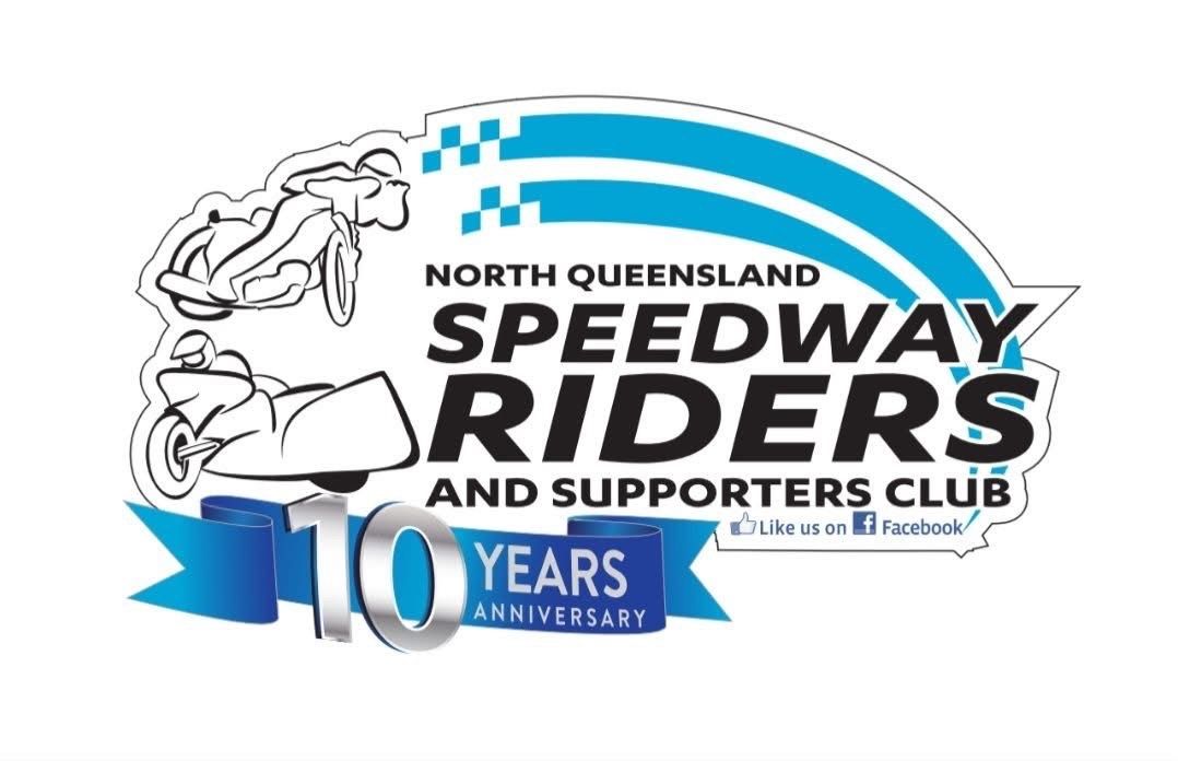 The Logo for North Queensland Speedway Riders and Supporters Club — Pat McDonnell Earthmoving in Bowen, QLD