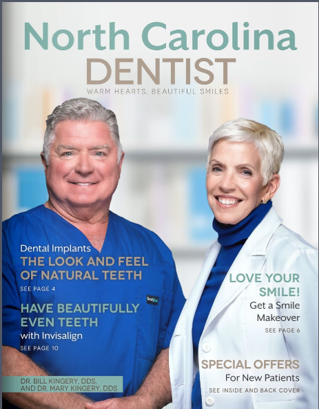 The cover of a north carolina dentist magazine
