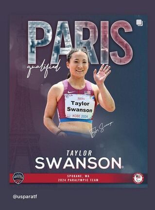 Taylor Swanson, Team USA Paris 2024 Paralympic athlete card