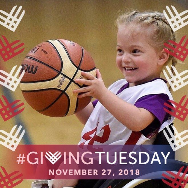 Smiling young player holds a basketball, #GivingTuesday November 27, 2018