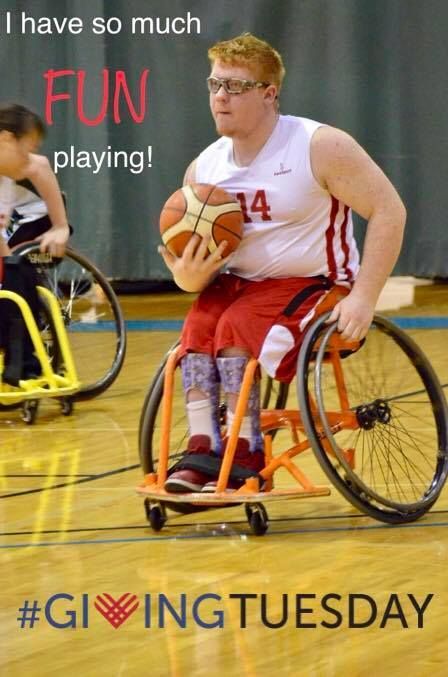 Player drives with the ball, text reads I have so much fun playing
