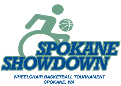 Spokane Showdown Wheelchair Basketball Tournament logo, Spokane, WA