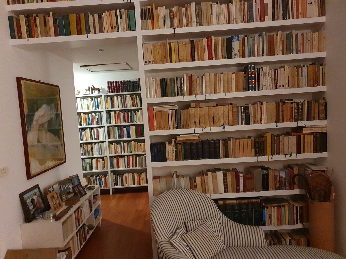 libreria in cartongesso