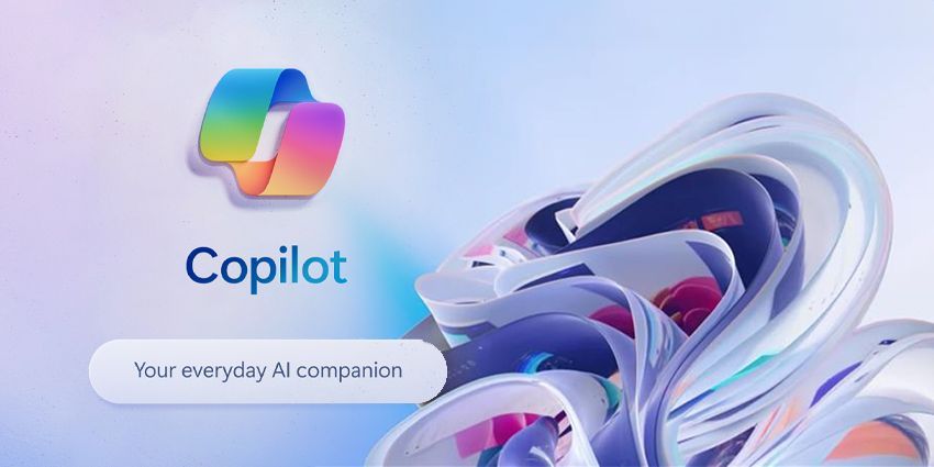 Business team using Microsoft Copilot Chat with managed IT support