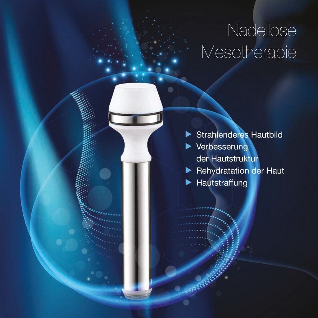 Mesoporation im Gesicht | nadelfreie nadellose Mesotherapie | Zürich Schweiz | vorher-nachher Erfahrungen Preise Kosten