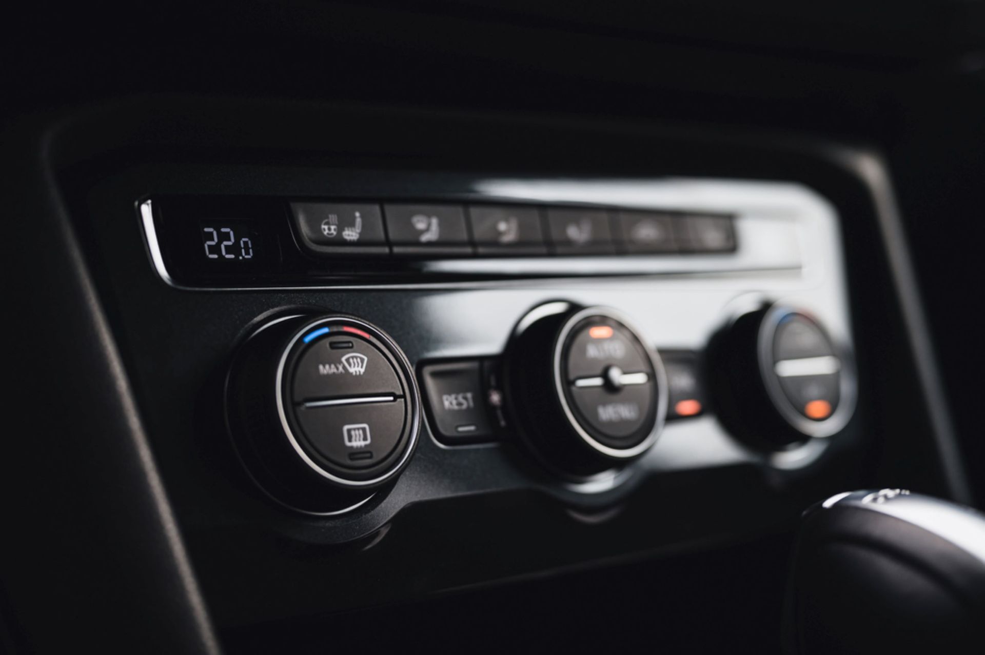 A Close Up of the a/c Control Panel in a Car — Alstonville Rego & Mechanical in Alstonville, NSW
