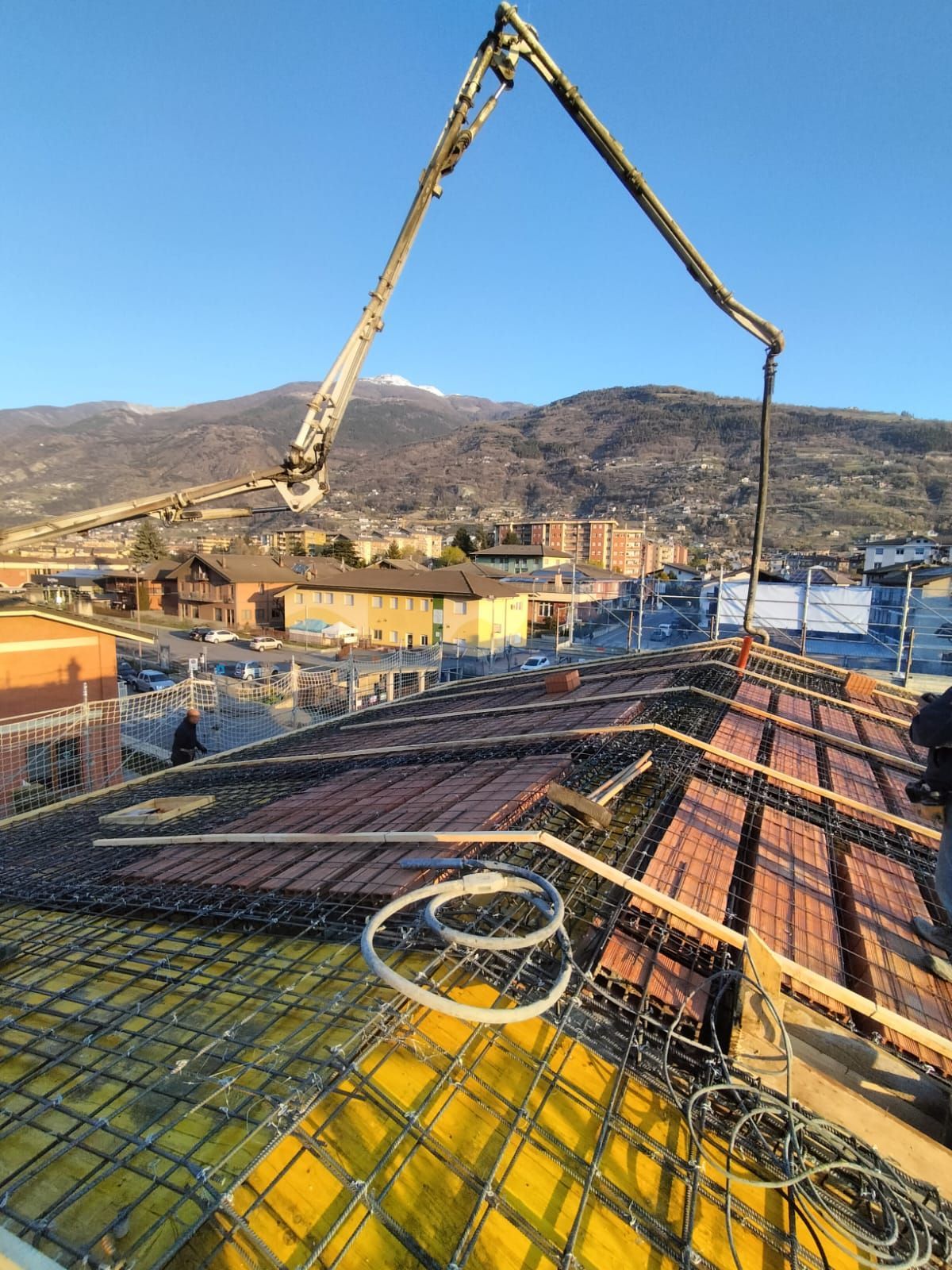 Lavori su copertura