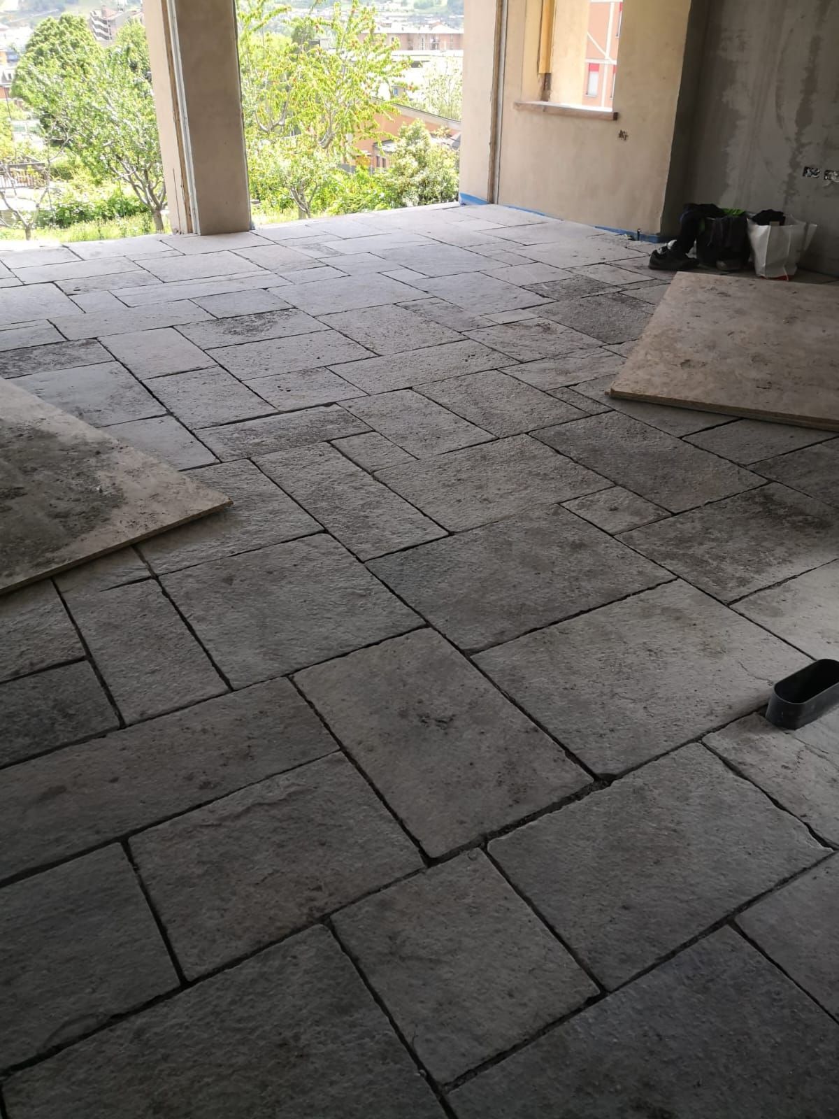 Posa di pavimenti