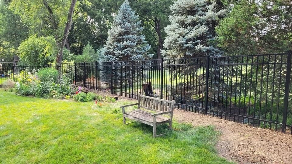 aluminum fence installation fence company schaumburg il