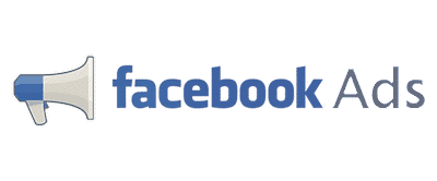 A facebook ads logo with a megaphone on it