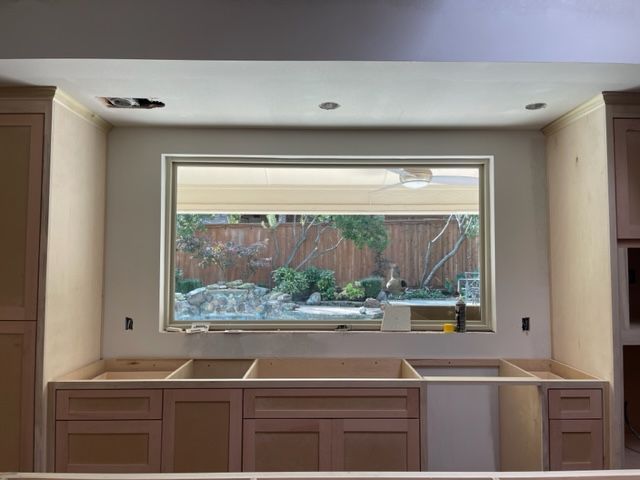 kitchen window view