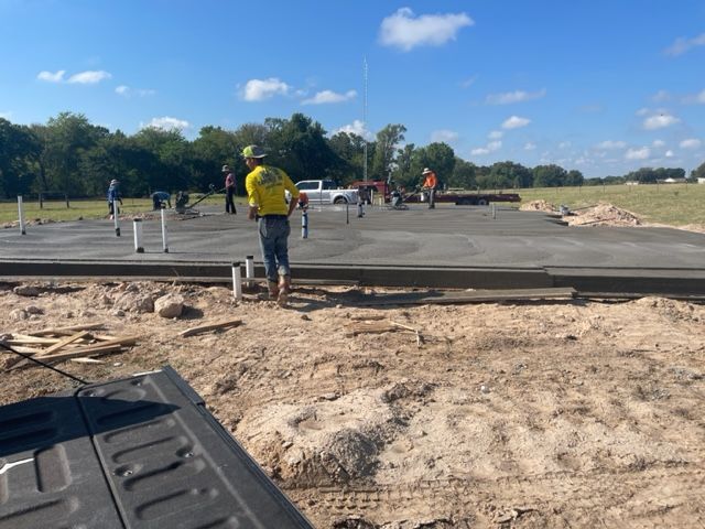 concrete foundation