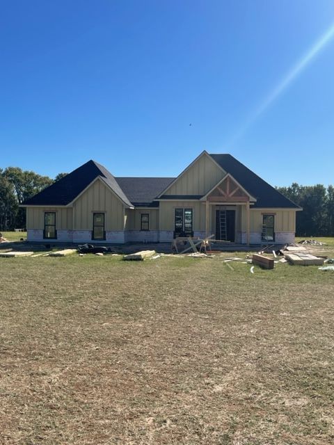 large country custom home