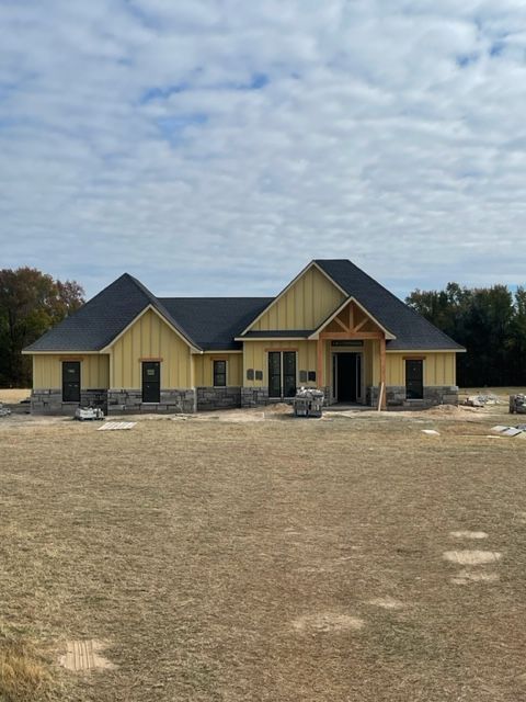 large custom home
