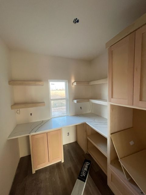 large custom pantry