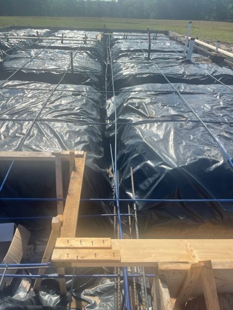 getting ready to pour concrete foundation