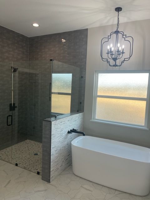 walk in shower