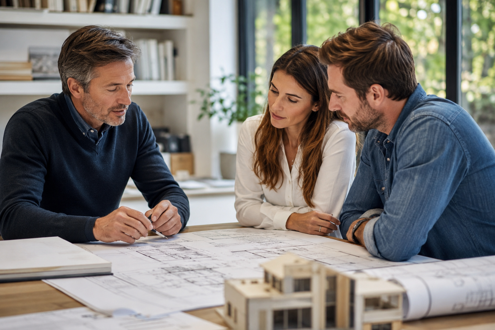 Residential architecture consultation for custom home planning