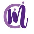 Logotipo estilizado de “w” e “i” en color púrpura sobre un fondo blanco.