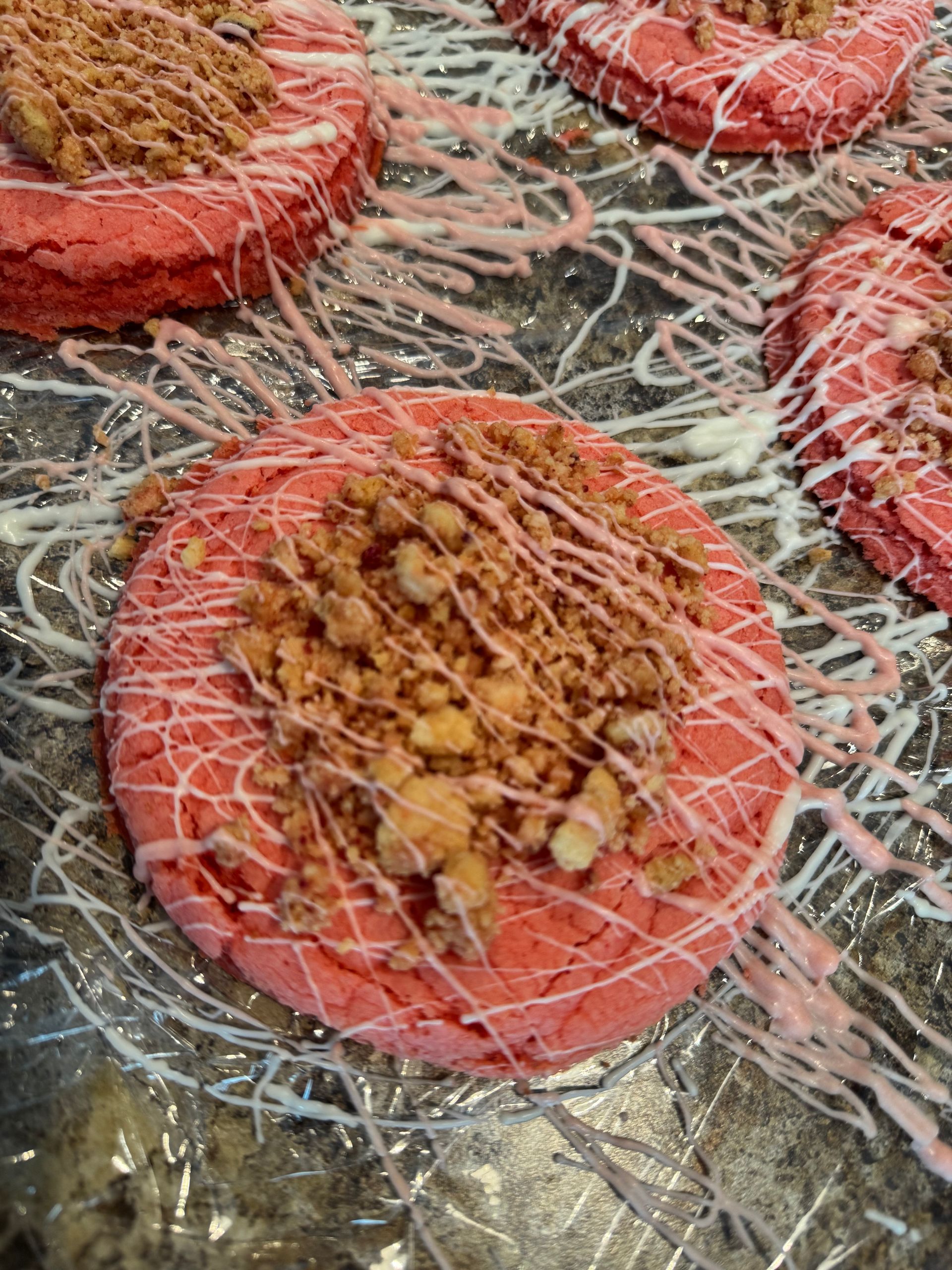 Strawberry Crunch Cookie