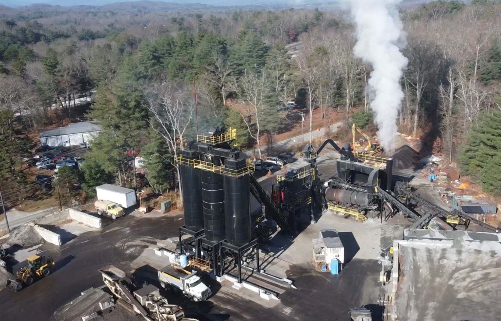 Asphalt Production — Hendersonville, N.C. — Tarheel Paving