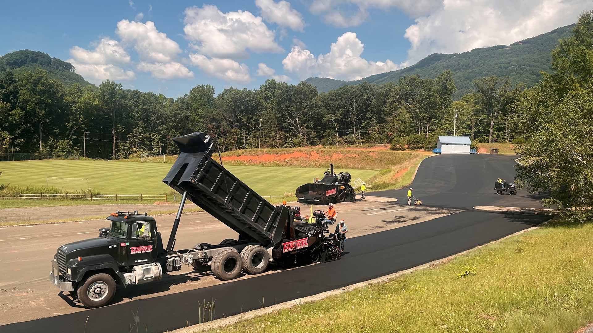 Asphalt Paving — Hendersonville, N.C. — Tarheel Paving