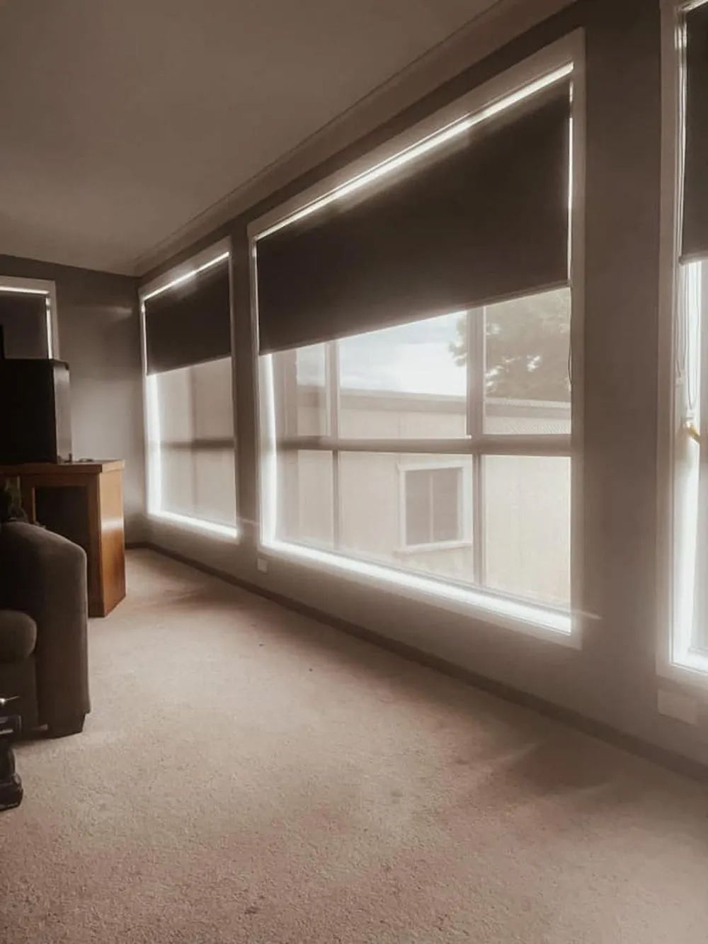 Sunlit Living Room With Large Windows — Paint Place Cowra in Cowra, NSW