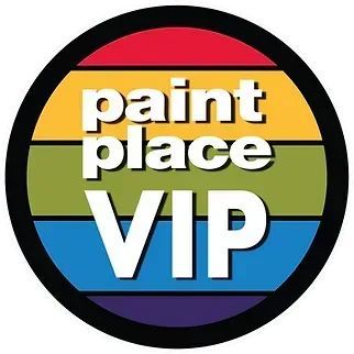 Paint Place VIP Logo in a Black Circle — Paint Place Cowra in Cowra, NSW